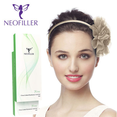 Transparent Hyaluronic Acid Dermal Filler For Hypodermic Injection
