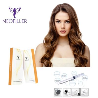 Smooth Transparent Cross Linked Hyaluronic Acid Dermal Filler