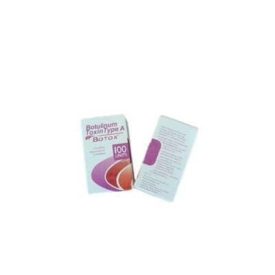 100IU Vials  Allergan Type A Powder For Injection Forehead Lines Allergan 