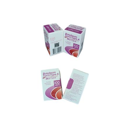 100IU Vials  Allergan Type A Powder For Injection Forehead Lines Allergan 
