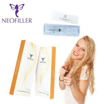 Injection Depth Hypodermic Injection Hyaluronic Acid Dermal Filler 9-12 Months Longevity Cross Linking