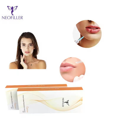 Neofiller 2ml Hyaluronic Acid Dermal Filler Lido Injectable Gel Facial Rejuvenation Enhancement