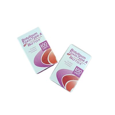 Allergan Botox 100U/vial Botulinum Toxin Powder for Anti Wrinkle Injection with 2-8°C Storage and Fermentation Manufacturing