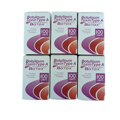 Hot Dermal Fillers  Anti Facial Wrinkles Botulinum Toxin 100 Units