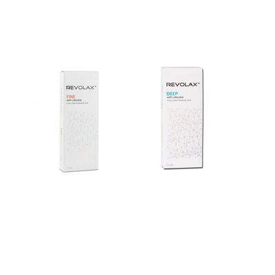 Cross-linked Dermal Filler Revolax Dermal Filler Fine Deep Sub-Q Injectable Formula for Facial Line Reduction and Volume Restoration