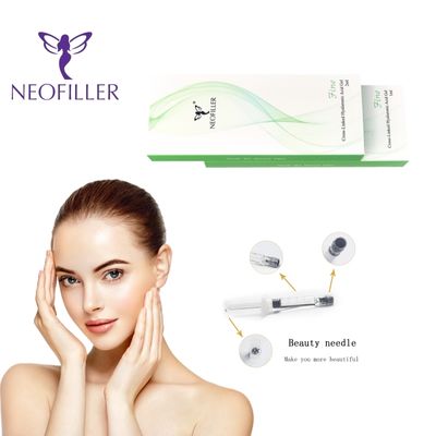 Transparent Hyaluronic Acid Dermal Filler Injectable Gel Beautiful Skin Enhancement Facial Rejuvenation Treatment