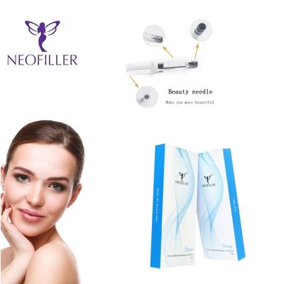 Neofiller Hyaluronic Acid Dermal Filler with 9-12 Months Longevity and Cross-Linking Technology at 24mg/ml Concentration