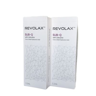 Revolax Dermal Filler with Hyaluronic Acid for 6-12 Months Duration and 2 Years Shelf Life in Syringe Packaging