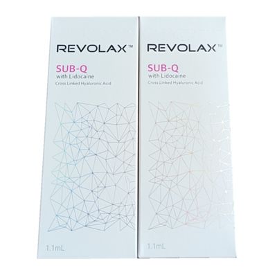 Revolax Dermal Filler with Hyaluronic Acid Ingredients for 6-12 Months Effect and 2 Years Shelf Life