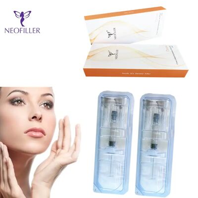 Neofiller Youthful Glow 24mg-ml Hyaluronic Acid Dermal Filler Injectable Gel 9-12 Month Longevity Hypodermic Injection