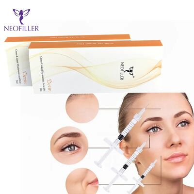 Neofiller Youthful Glow 24mg-ml Hyaluronic Acid Dermal Filler Injectable Gel 9-12 Month Longevity Hypodermic Injection