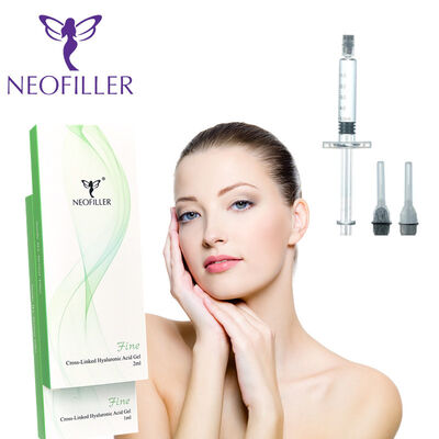 24mg/ml Hyaluronic Acid Dermal Filler for Facial Wrinkle Reduction with 9-12 Months Longevity and Room Temperature Storage