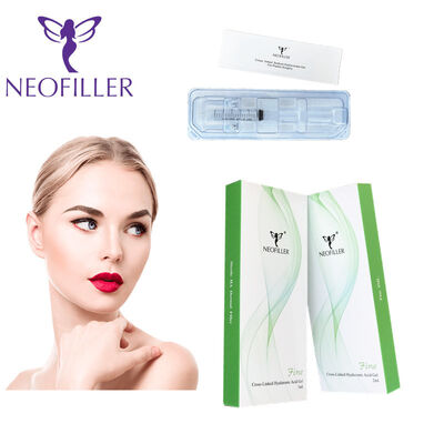 24mg-ml Hyaluronic Acid Dermal Filler Injectable Gel Facial Wrinkle Reduction 9-12 Month Longevity Room Temperature Storage