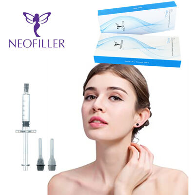 Transparent Hyaluronic Acid Dermal Filler with 24mg/ml Concentration for 9-12 Months Longevity Facial Injection
