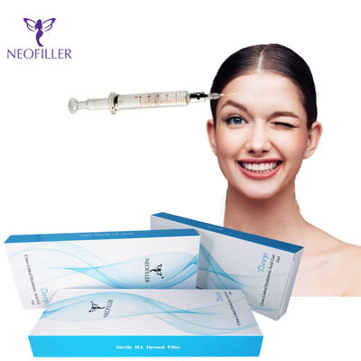 Transparent 24mg-ml Hyaluronic Acid Dermal Filler Injectable Gel 9-12 Month Longevity Facial Injection