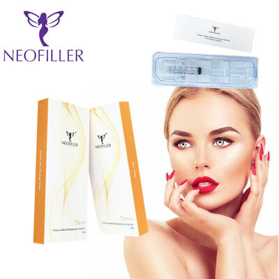 Neofiller 24mg-ml Hyaluronic Acid Dermal Filler Cross-Linked Injectable Gel 9-12 Month Longevity Enhancement