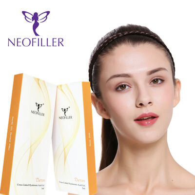 Neofiller 24mg-ml Hyaluronic Acid Dermal Filler Cross-Linked Injectable Gel 9-12 Month Longevity Enhancement