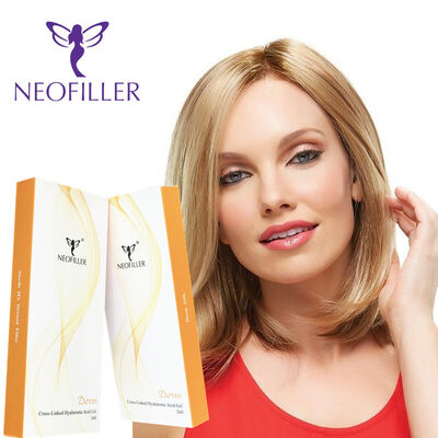 Neofiller 24mg-ml Hyaluronic Acid Dermal Filler Cross-Linked Injectable Gel 9-12 Month Longevity Enhancement