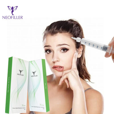Hypodermic Injection Hyaluronic Acid Dermal Filler Facial Treatment Solution for Smooth Wrinkle Reduction and Skin Rejuvenation