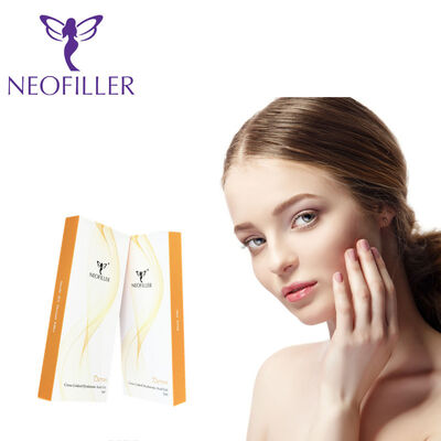 24mg-ml Hyaluronic Acid Dermal Filler Cross-Linked Injectable Gel 9-12 Month Longevity Facial Volume Enhancement