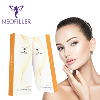24mg-ml Hyaluronic Acid Dermal Filler Cross-Linked Injectable Gel 9-12 Month Longevity Facial Volume Enhancement