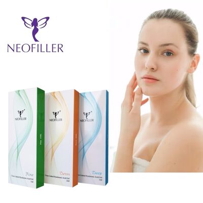 Neofiller Cross-linked Hyaluronic Acid Injection Gel with 24mg/ml Concentration and 9-12 Months Longevity for Hypodermic Injection