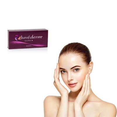 Juvederm Dermal Filler Injectable Gel with 6-9 Months Duration of Effect for Enhancing Lip Fullness and Facial Symmetry