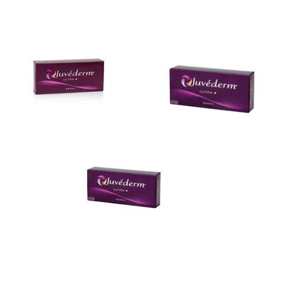 Juvederm Dermal Filler Injectable Gel with 6-9 Months Duration of Effect for Enhancing Lip Fullness and Facial Symmetry