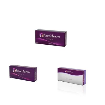 Juvederm Dermal Filler Injectable Gel with 6-9 Months Duration of Effect for Enhancing Lip Fullness and Facial Symmetry