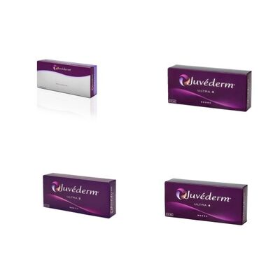 Juvederm Dermal Filler Hyaluronic Acid Based Injectable Gel for 6-9 Months Duration and Room Temperature Storage