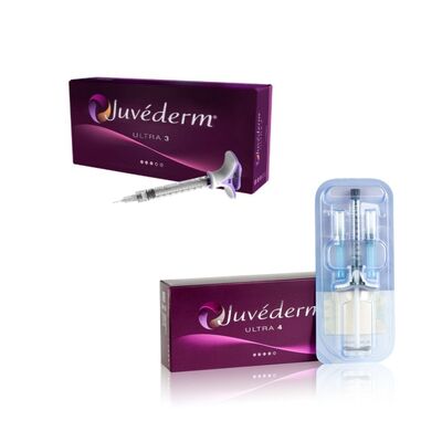 Gel Formulated Juvederm Dermal Filler Concentration 20mgMl Designed for Plastic Surgery and Wrinkle Reduction Treatments