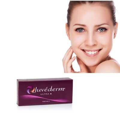 Wrinkle Correction Juvederm Dermal Filler Hyaluronic Acid Injectable Gel Long-Lasting Smoothing Treatment