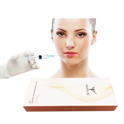 Neofiller Injectable Hyaluronic Acid Dermal Filler with 24mg/ml Concentration for 9-12 Months Longevity via Hypodermic Injection