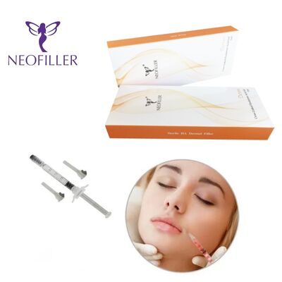 Neofiller 2ml Dermal Filler Hyaluronic Acid For Face Nose Lip Enlargement 24mg/ml