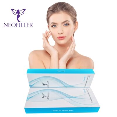 Neofiller 2ml Dermal Filler Hyaluronic Acid For Face Nose Lip Enlargement 24mg/ml