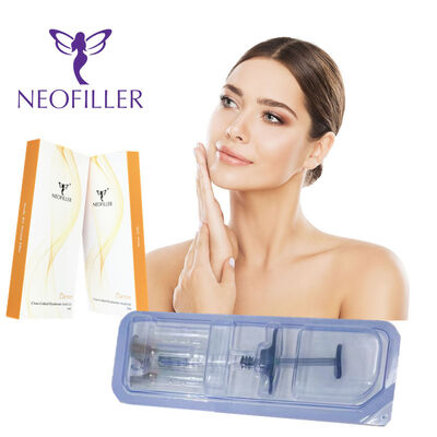 Hypodermic Injection Hyaluronic Acid Dermal Filler Cross Linking Injectable Gel for Facial Contouring and Fine Line Reduction