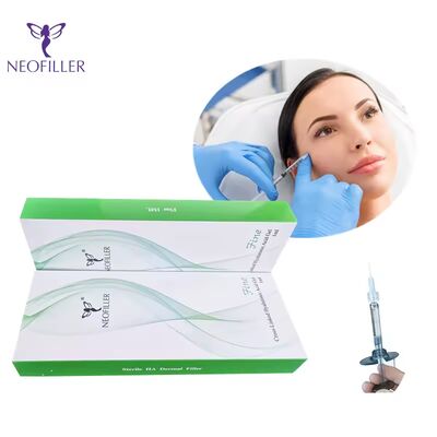 Cross-Linked Hyaluronic Acid Dermal Filler Facial Rejuvenation Injectable Gel Natural Skin Regeneration Enhancement