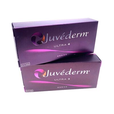 Hyaluronic acid dermal filler juvederm ultra 3 ultra 4 and voluma Injection