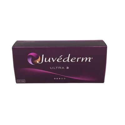 Face Juvederm Dermal Filler with Hyaluronic Acid designed to improve skin elasticity and reduce signs of aging on face