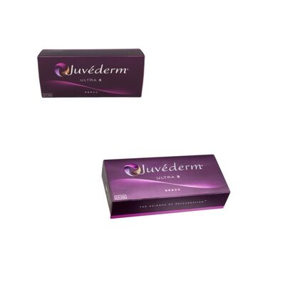 Contour Juvederm Dermal Filler Hyaluronic Acid Injectable Gel Natural-Looking Volume Boost Solution