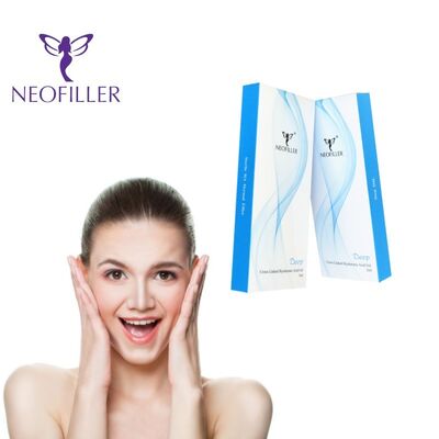 Transparent Hyaluronic Acid Dermal Filler Hypodermic Injection 9-12 Month Longevity Skin Hydration Wrinkle Reduction Injectable Gel