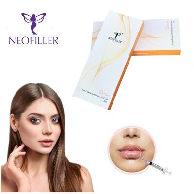 CE-Certified Cross-Linked Hyaluronic Acid Dermal Filler 24mg-ml Injectable Gel Lip Enhancement Facial Rejuvenation