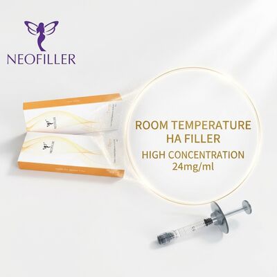 1ml Syringe Volume Hyaluronic Acid Dermal Filler Injectable Solution 8-15 Month Longevity Biocompatible Cross-Linked Formula