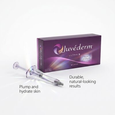 Hyaluronic Acid Juvederm Dermal Filler Suitable for Multiple Facial Areas and Requires Storage Conditions Avoid Freezing