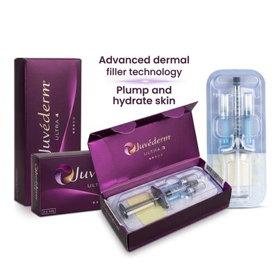 Hyaluronic Acid Juvederm Dermal Filler Suitable for Multiple Facial Areas and Requires Storage Conditions Avoid Freezing