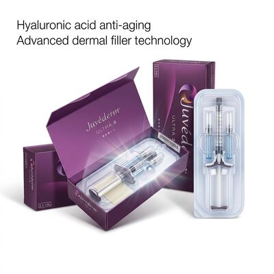 USA Origin Juvederm Dermal Filler Gel Formulation Featuring DHL UPS FEDEX Shipping Options for Seamless Distribution