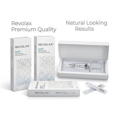 Dermal Filler Wrinkle Restoring Filler Designed for Face Application to Reduce Fine Lines and Restore Youthful Appearance