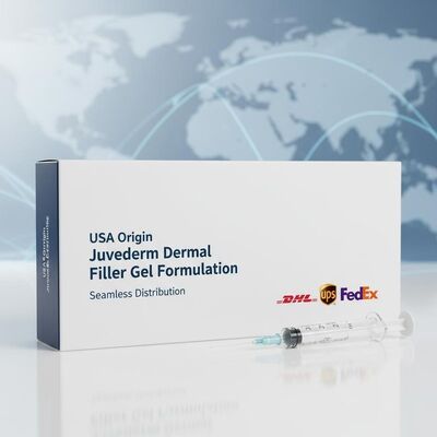 USA Origin Juvederm Dermal Filler Gel Formulation Featuring DHL UPS FEDEX Shipping Options for Seamless Distribution