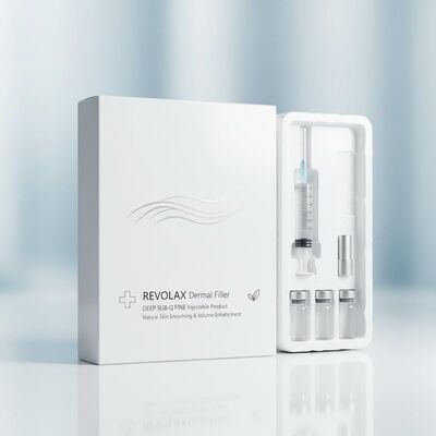 Anti-aging Revolax Dermal Filler Deep Sub-q Fine injectable product OEM for natural skin smoothing and volume enhancement