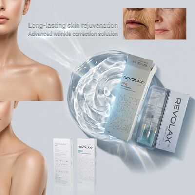 Anti-aging Revolax Dermal Filler Deep Sub-q Fine injectable product OEM for natural skin smoothing and volume enhancement